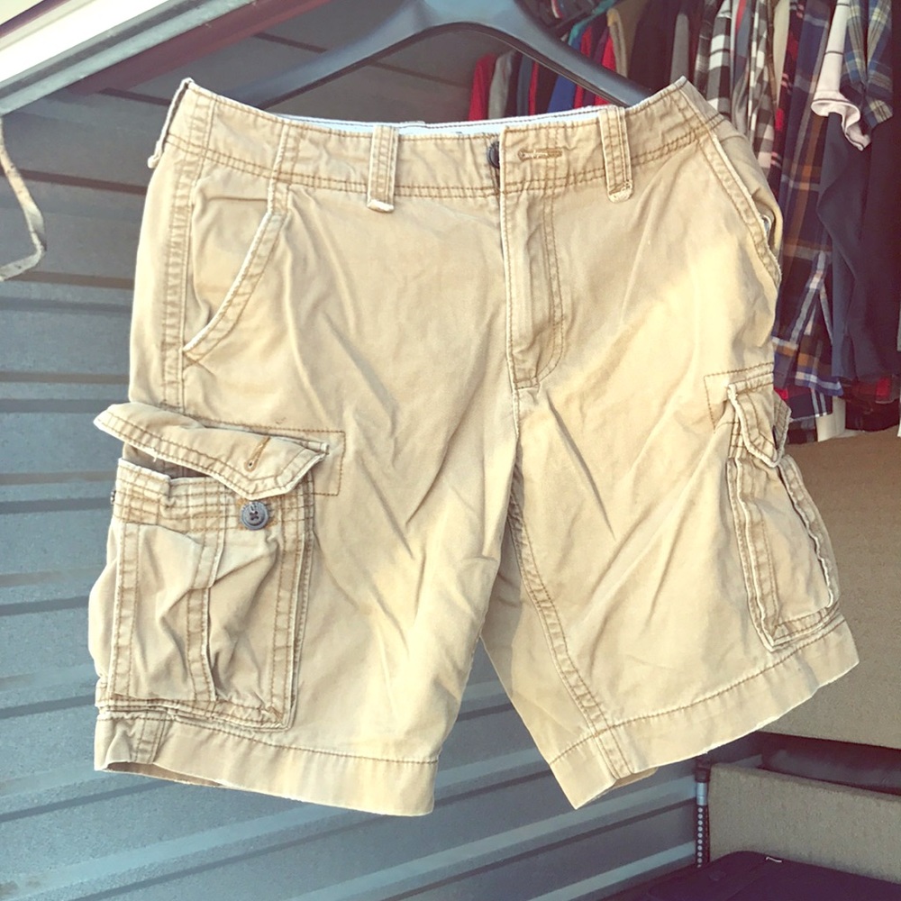 American eagle light brown cargo